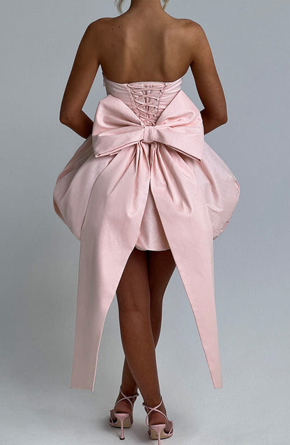 Sophia Blush Mini Sundress - Vestido de verano mono