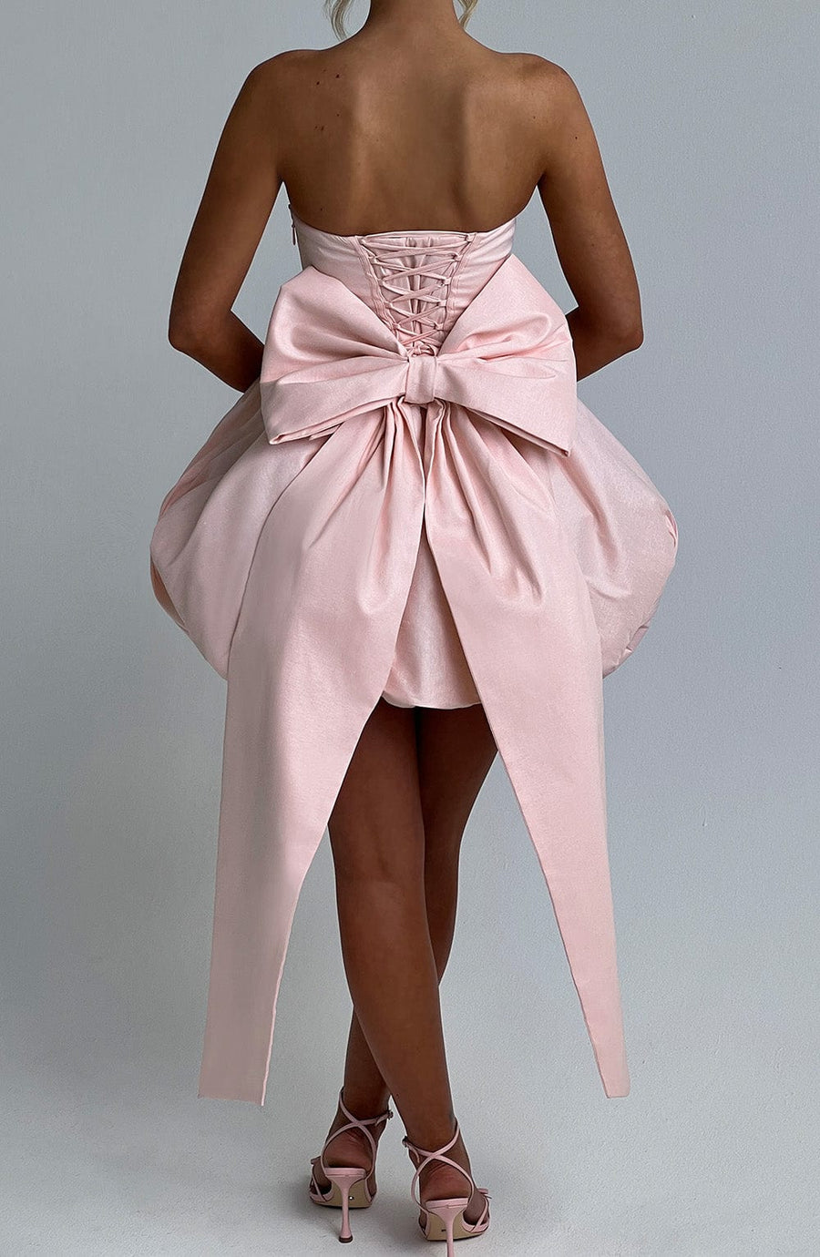 Sophia Blush Mini Sundress - Vestido de verano mono