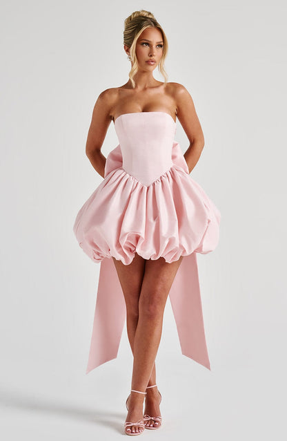 Sophia Blush Mini Sundress - Vestido de verano mono