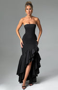 Vestido largo Angelina negro