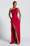 Vestido largo rojo Ariel