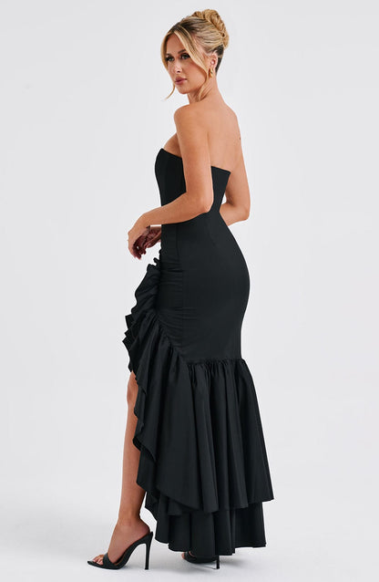 Luvrefashion | Black Angelina Maxi Dress in XS - image 6