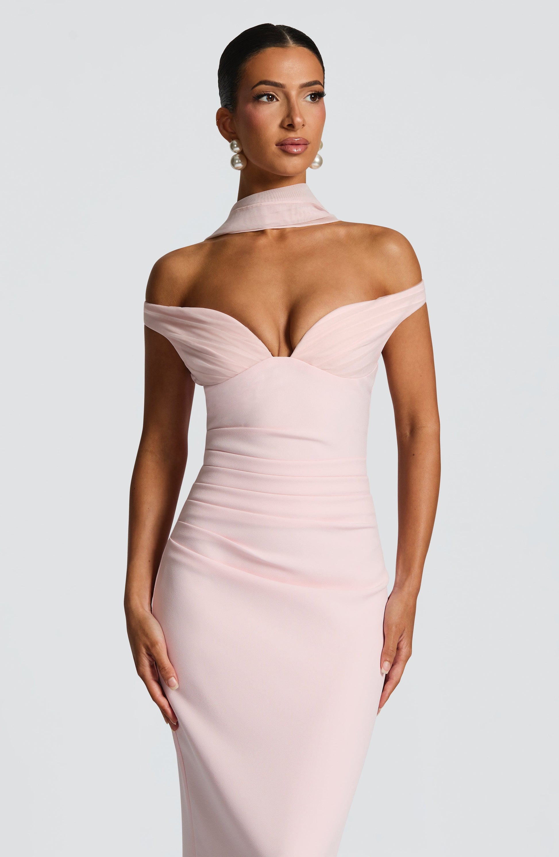 Luvrefashion | Blush Abigail Maxi Dress in XS - image 6