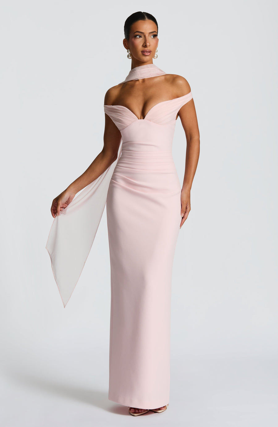 Luvrefashion | Blush Abigail Maxi Dress in XS - image 9