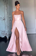 Maxivestido Bethany en tono rubor