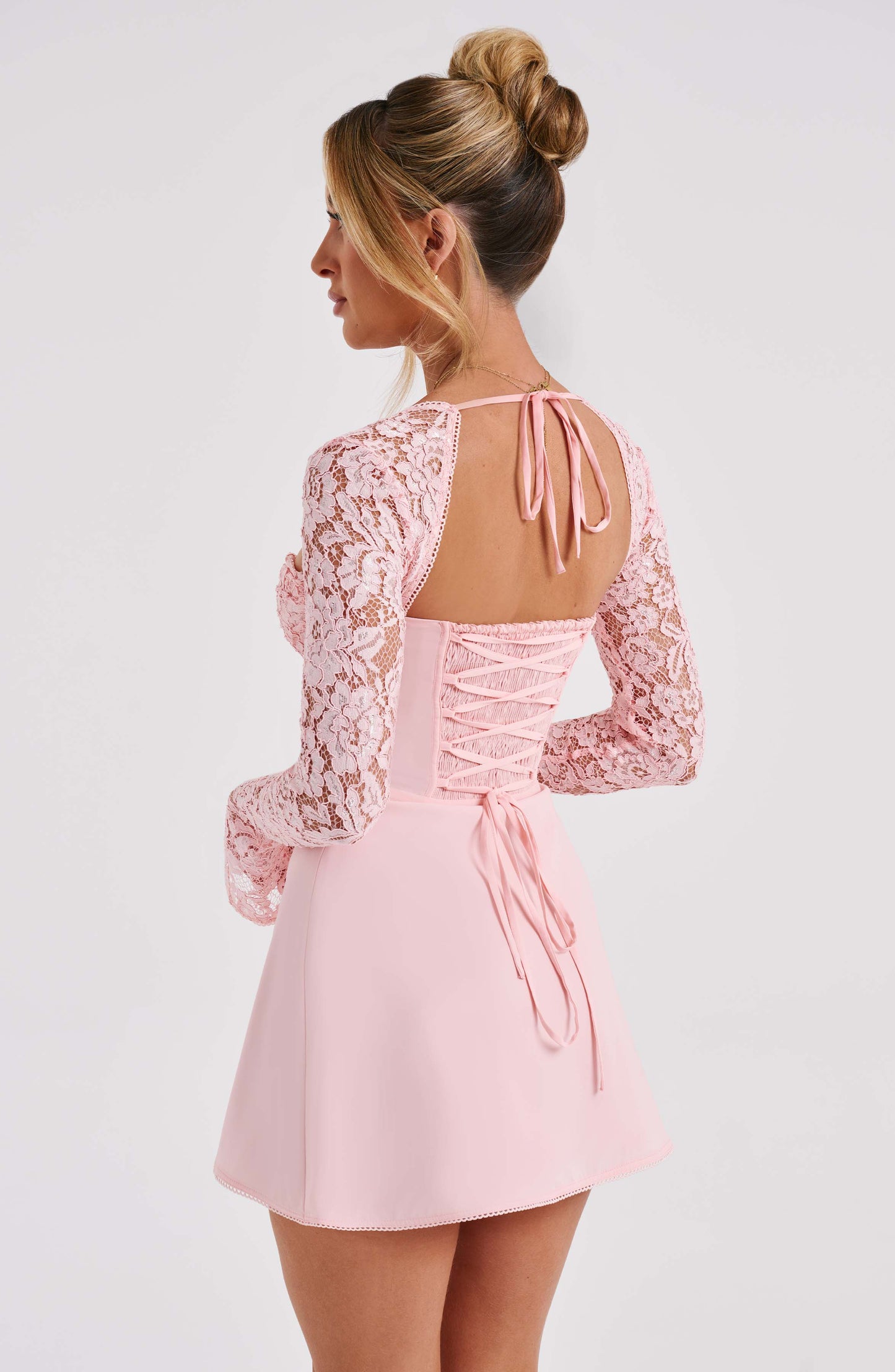 Luvrefashion | Blush Jacinta Mini Dress in XS - image 10