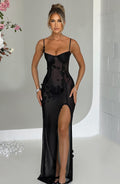 Vestido largo Dalary negro