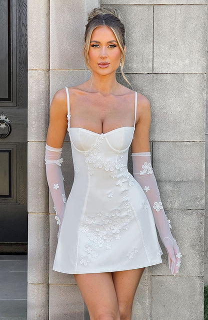 Luvrefashion | Ivory Dalary Mini Dress in XS - image 6