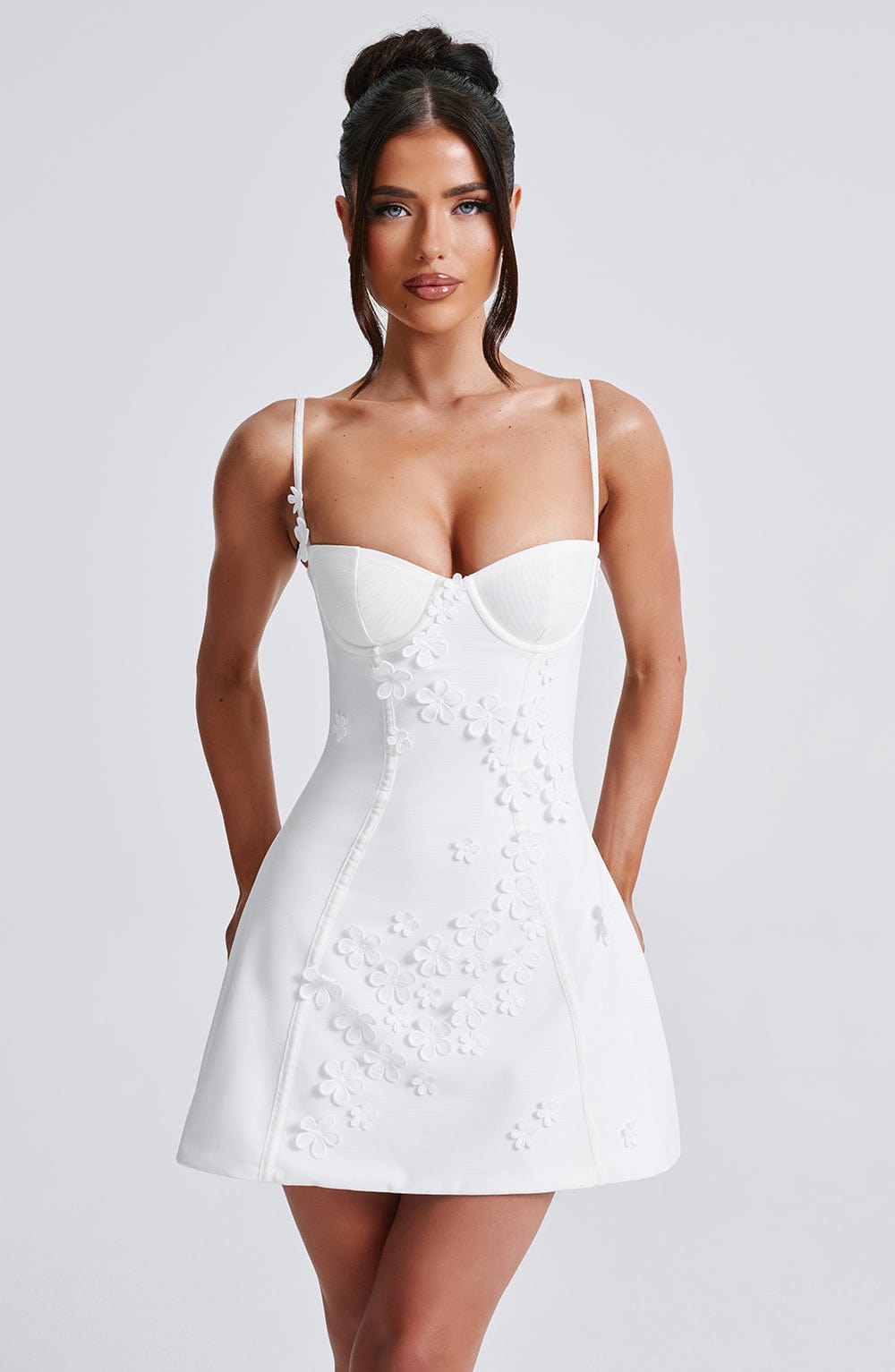 Luvrefashion | Ivory Dalary Short Dress in XS - image 10