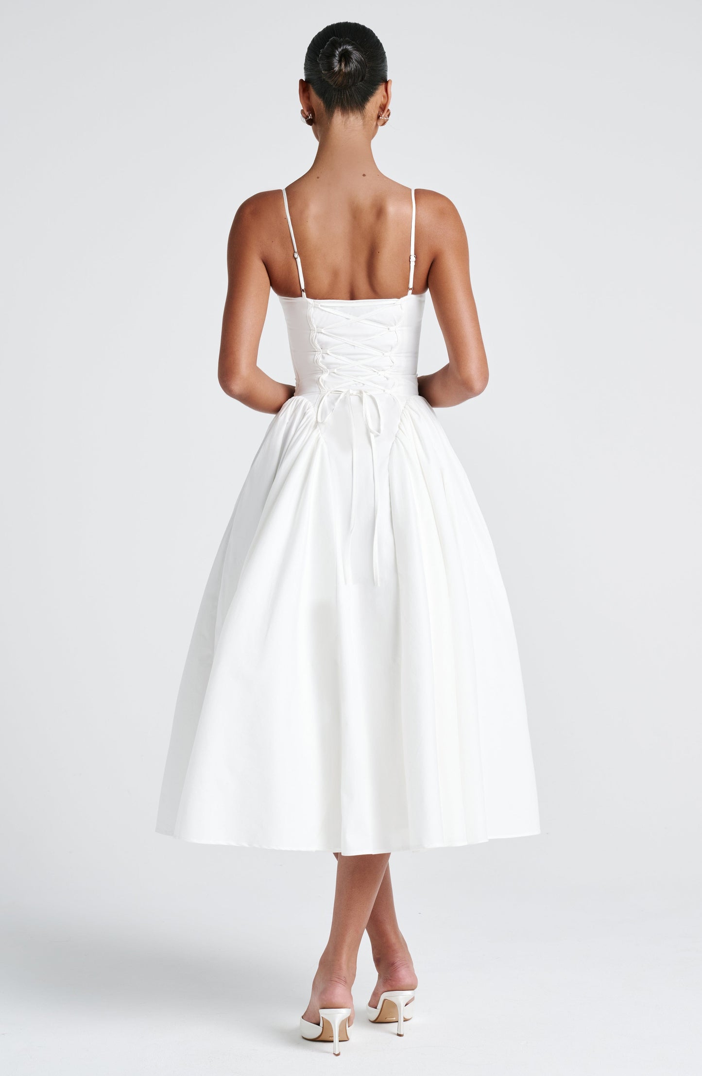 Luvrefashion | Ivory Emerson Midi Dress in XS - image 7