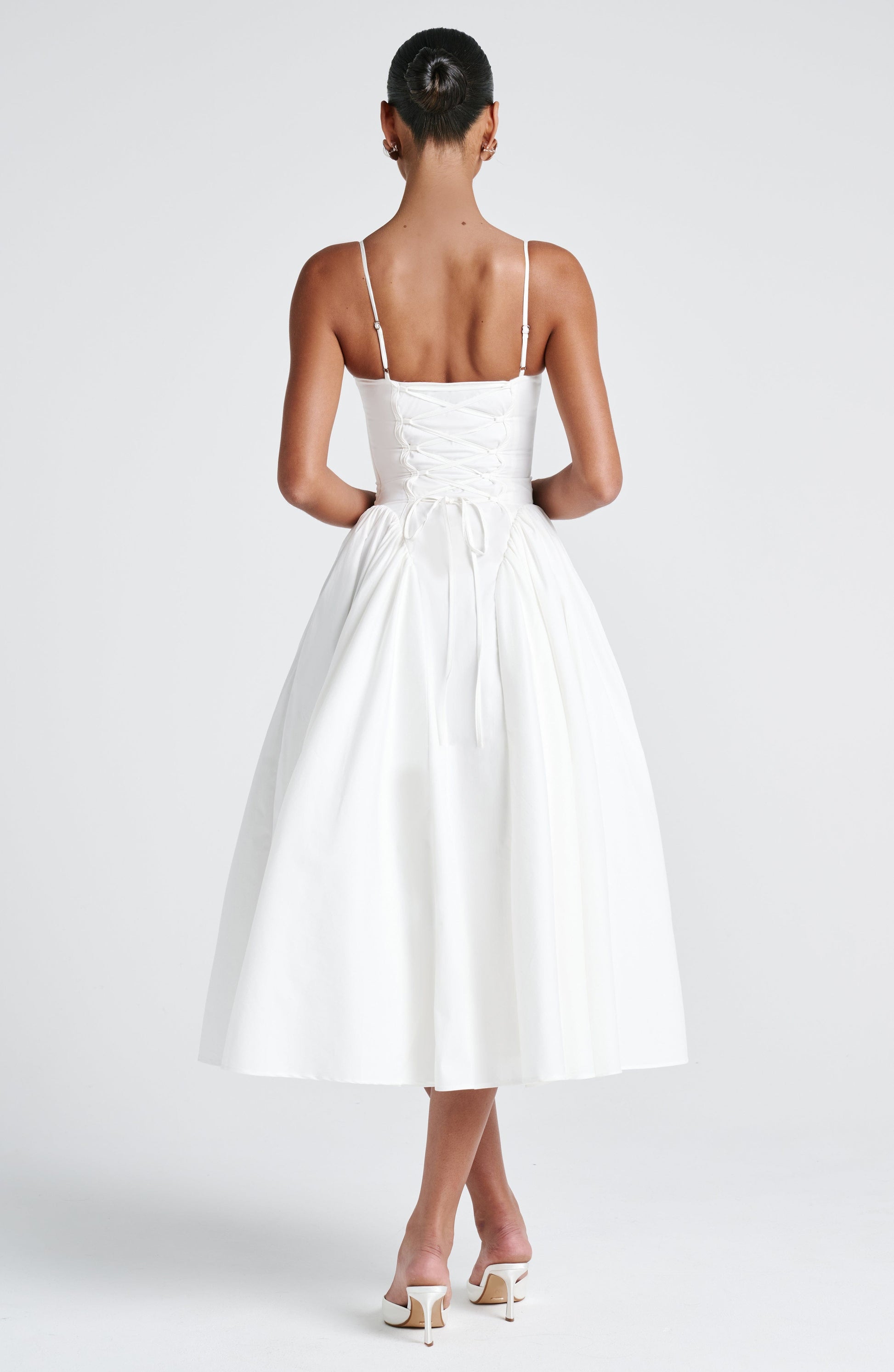Luvrefashion | Ivory Emerson Midi Dress in XS - image 7