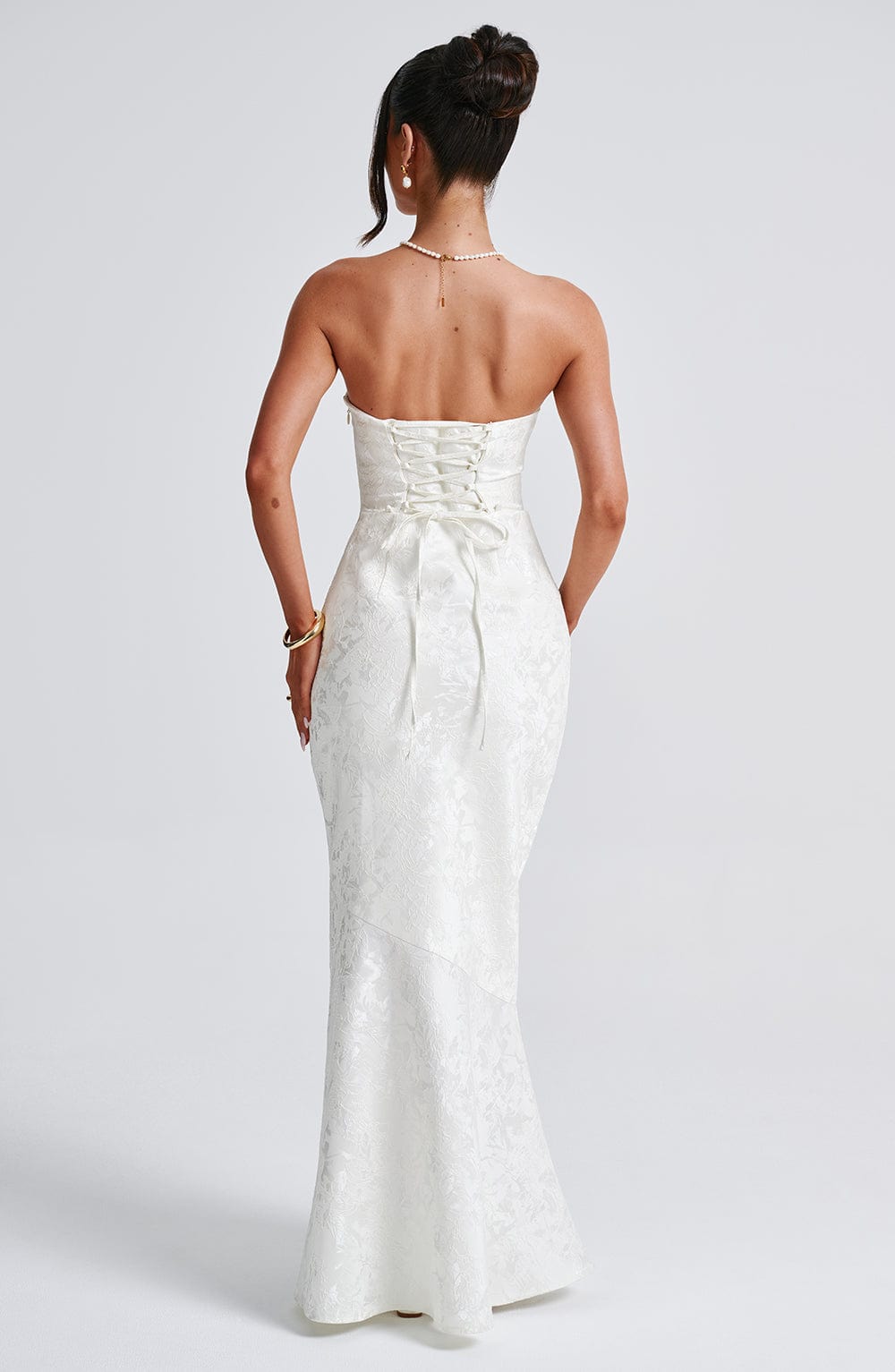 Luvrefashion | Ivory Felicity Maxi Dress in XS - image 6