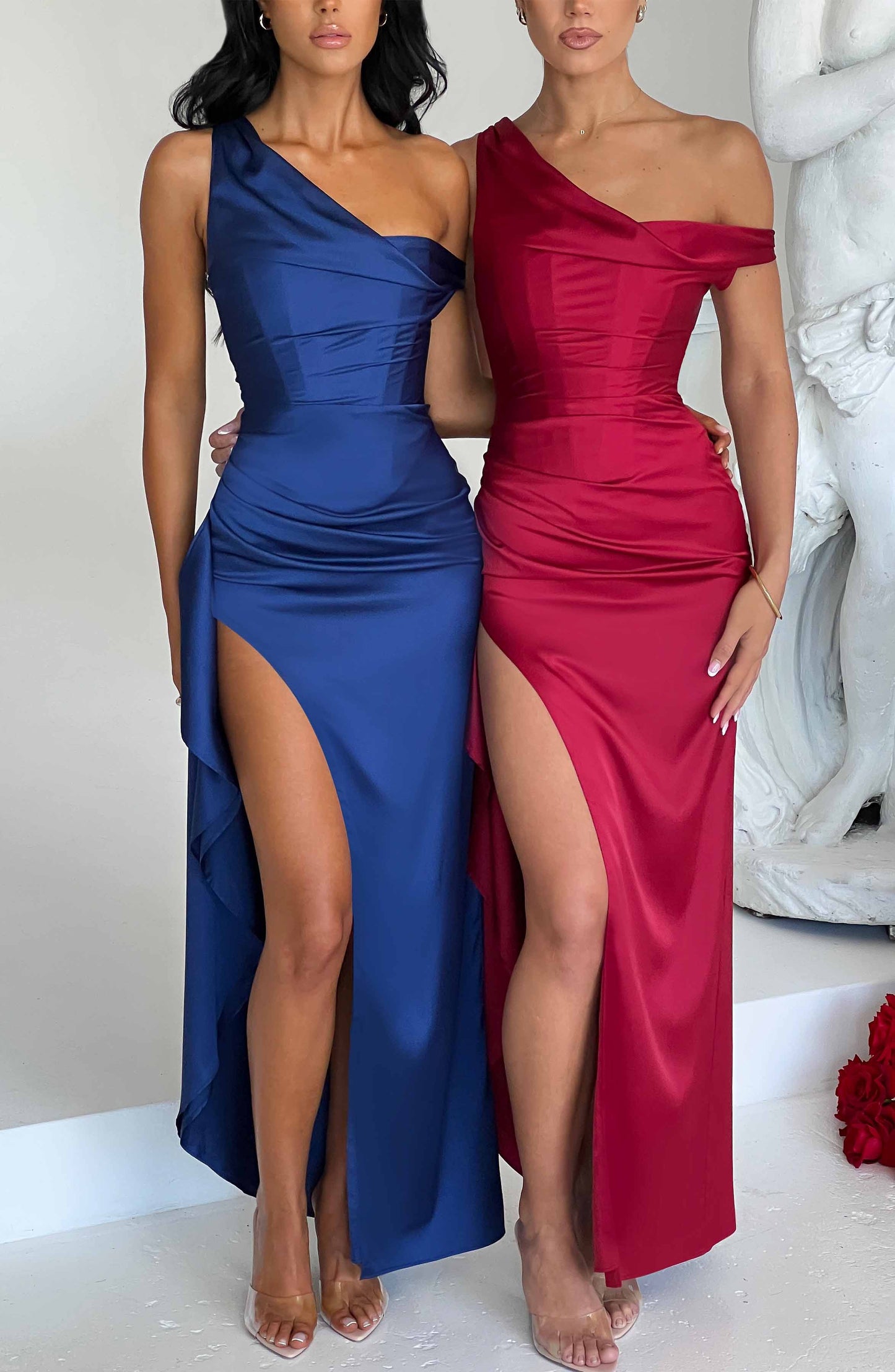 Luvrefashion | Juliene Wine Colored Maxi Dress in XS - image 12