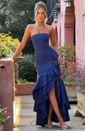 Vestido largo Navy Angelina