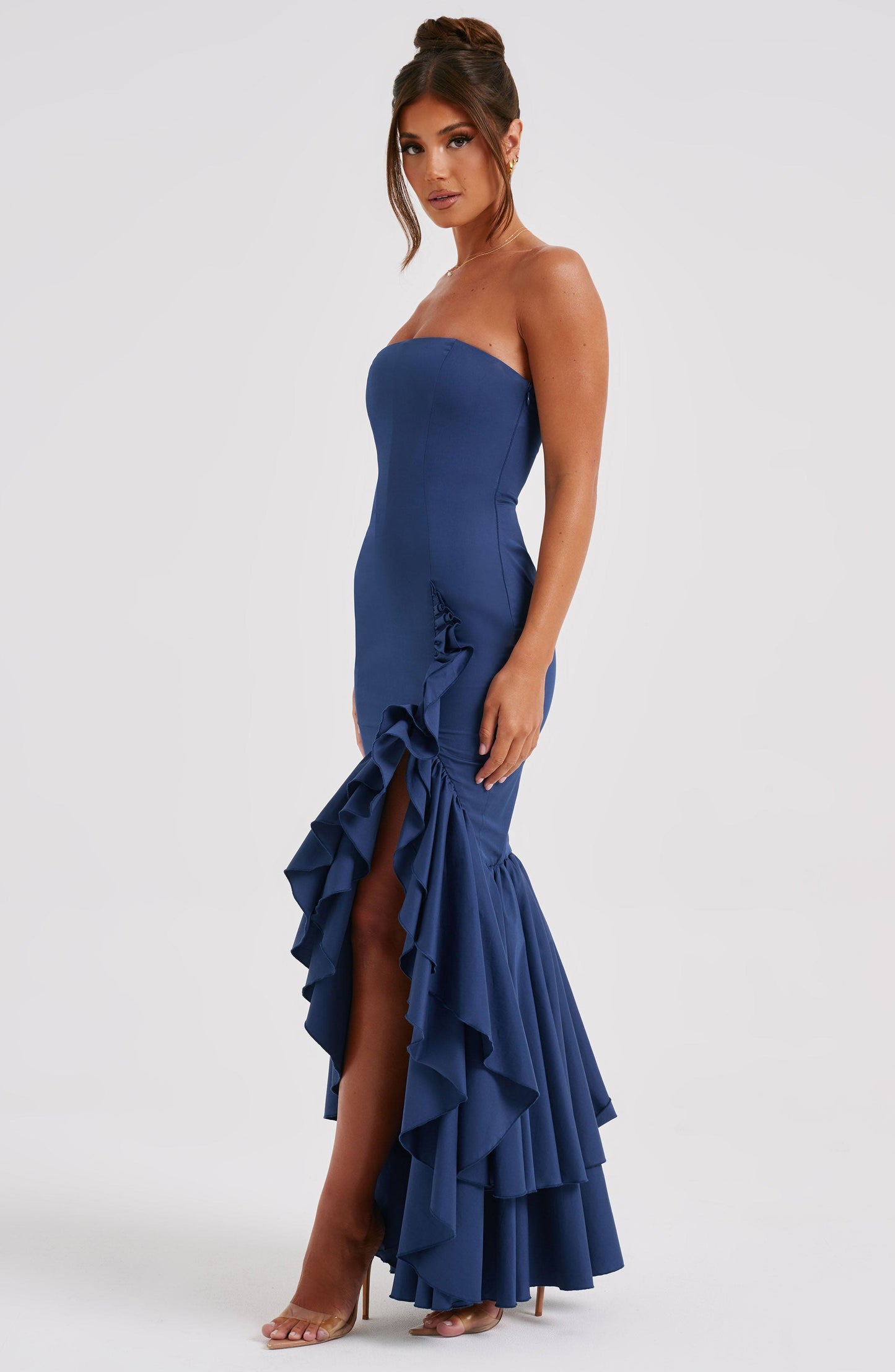 Luvrefashion | Navy Angelina Maxi Dress in XS - image 9
