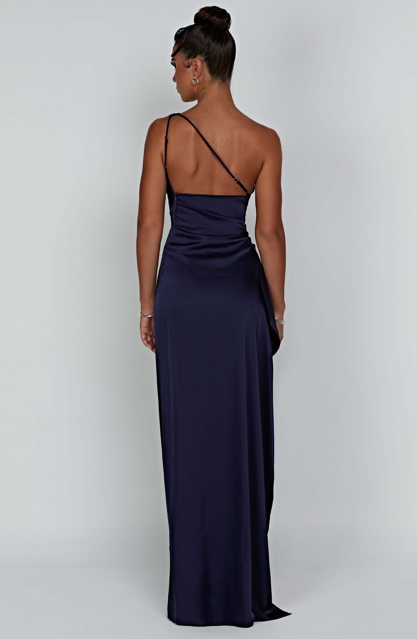 Luvrefashion | Navy Ariel Maxi Dress in XS - back view