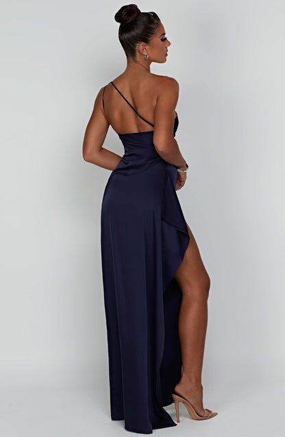 Luvrefashion | Navy Ariel Maxi Dress in XS - detail view