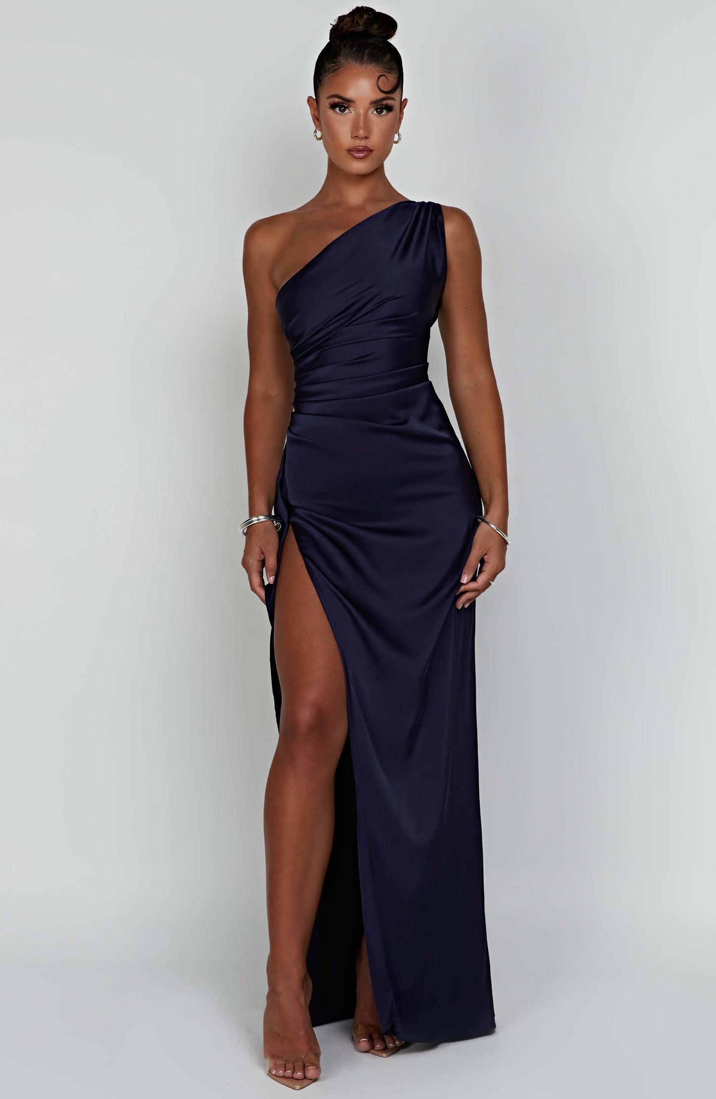 Luvrefashion | Navy Ariel Maxi Dress in XS - styled look