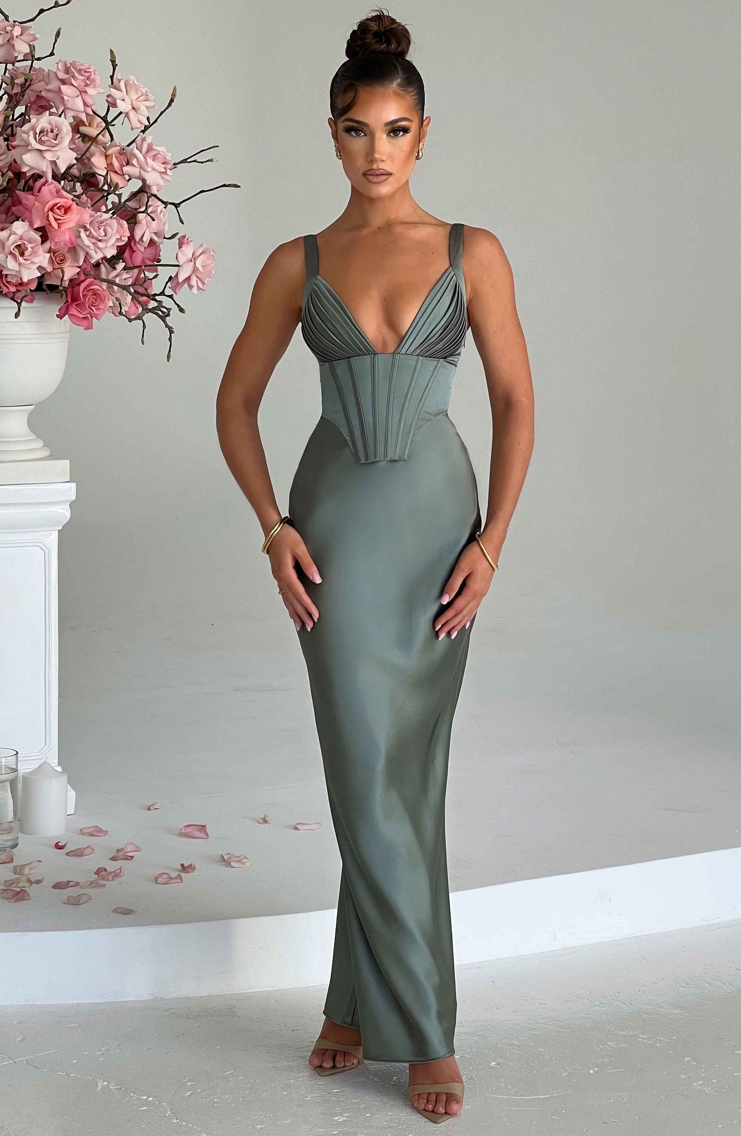 Luvrefashion | Shae Sage Maxi Dress in XS - image 7
