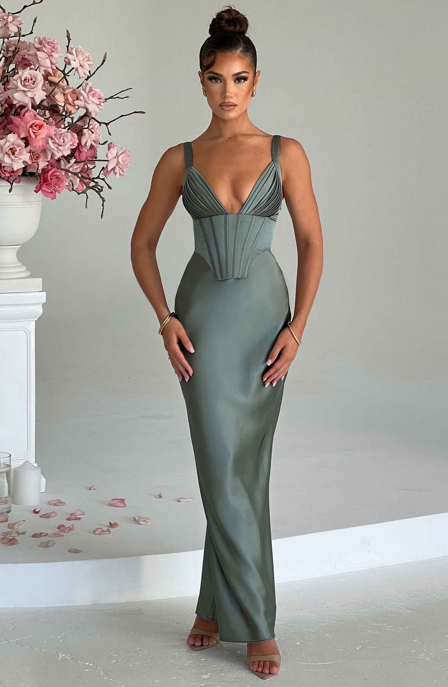 Luvrefashion | Shae Sage Maxi Dress in XS - image 7