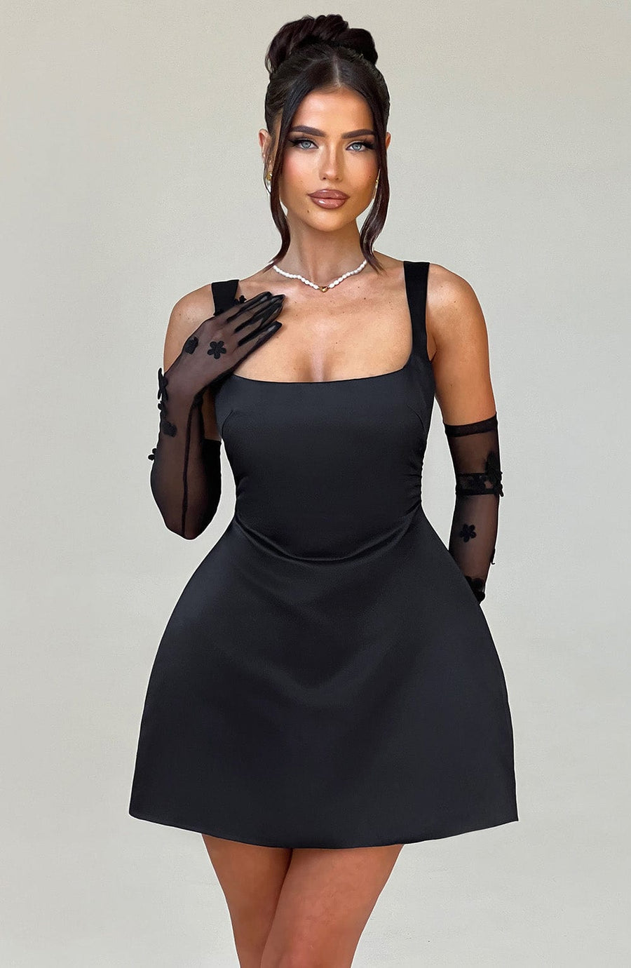 Luvrefashion | Sofie Black Mini Dress in XS - image 13