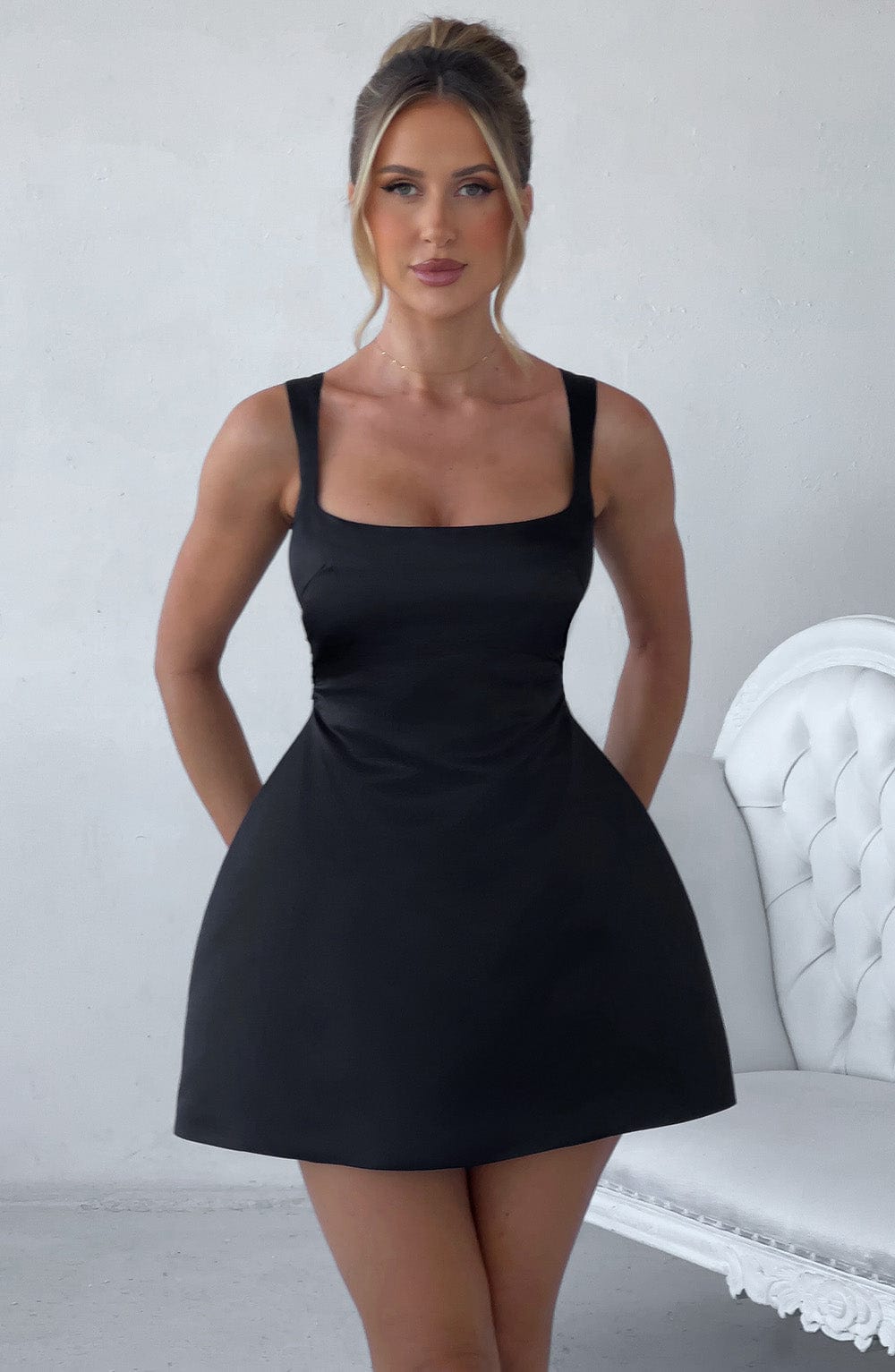 Luvrefashion | Sofie Black Mini Dress in XS - image 7