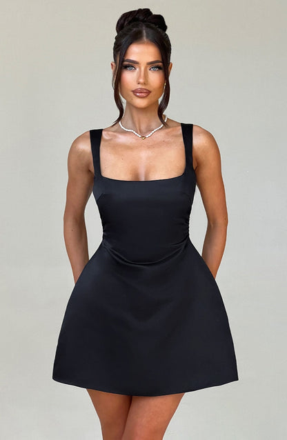 Luvrefashion | Sofie Black Mini Dress in XS - image 8