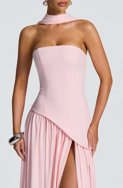 Vestido largo Sophia Blush para verano