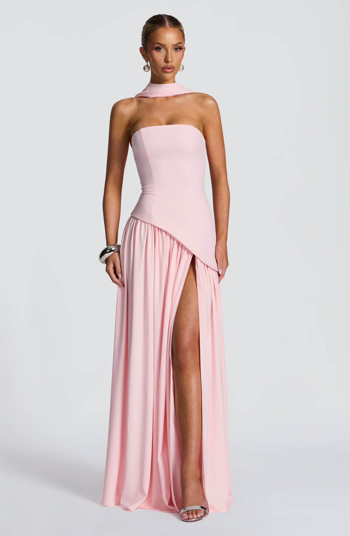 Vestido largo Sophia Blush para verano