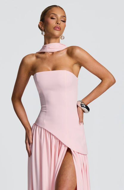 Vestido largo Sophia Blush para verano