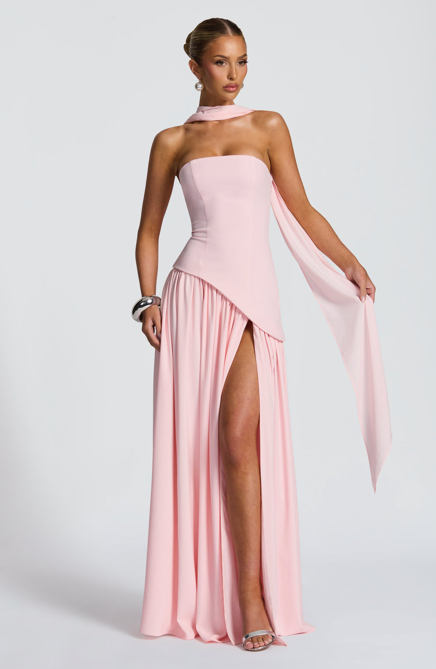 Vestido largo Sophia Blush para verano