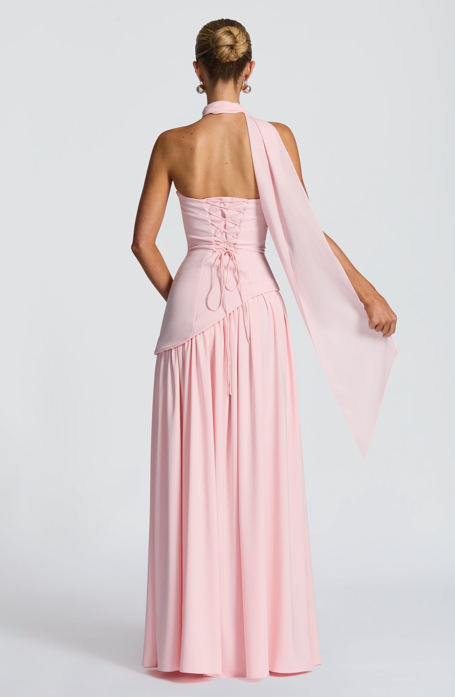 Vestido largo Sophia Blush para verano