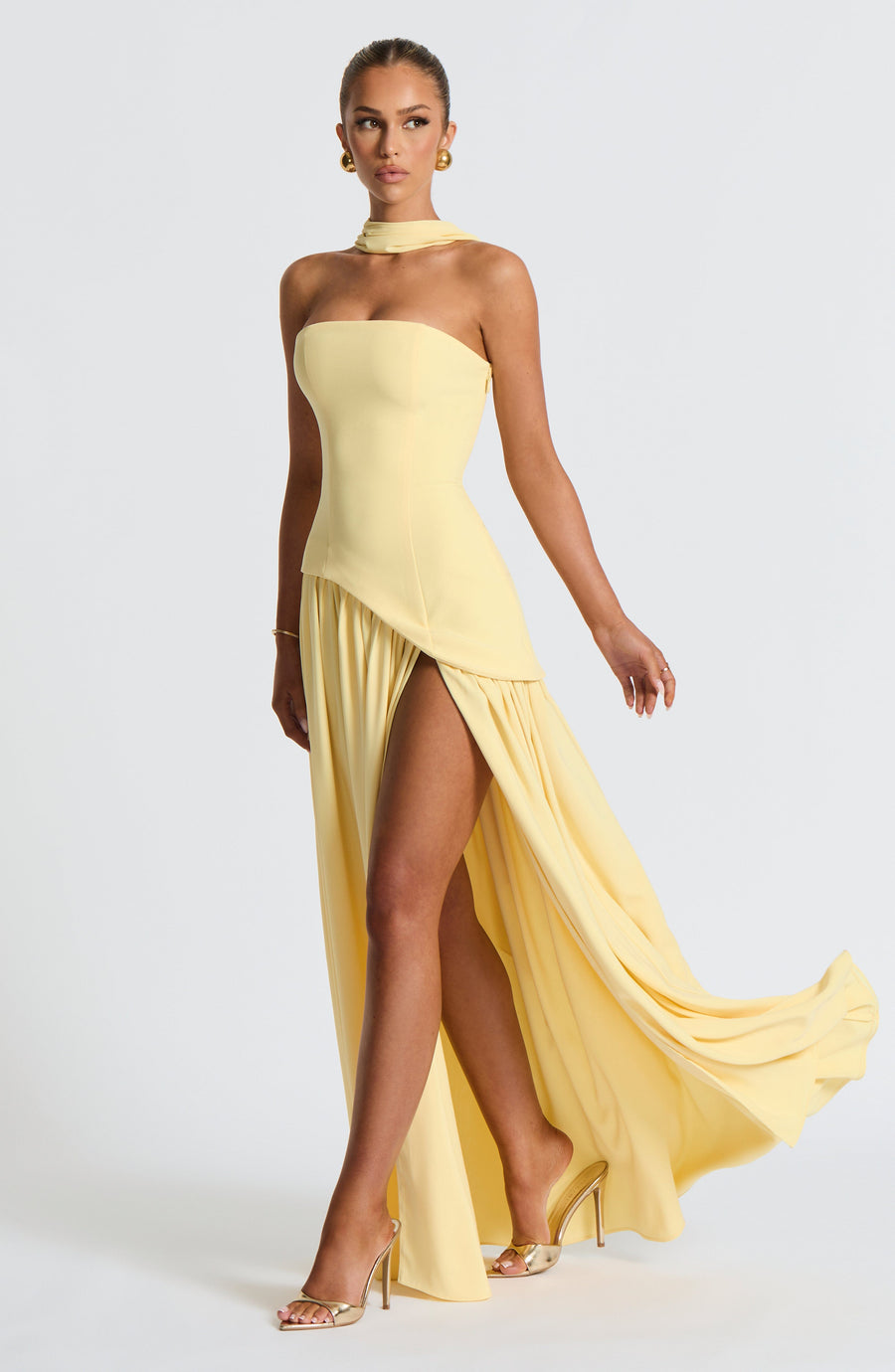 Vestido largo de verano Sophia Lemon