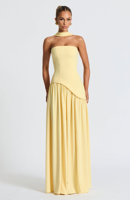Vestido largo de verano Sophia Lemon