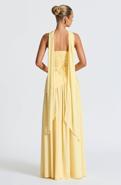 Vestido largo de verano Sophia Lemon