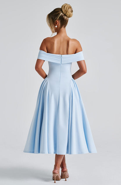 Vestido de verano midi Sophia Azul