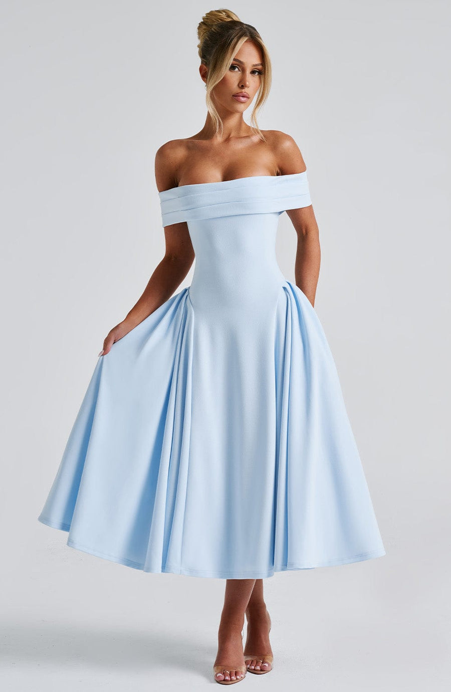 Vestido de verano midi Sophia Azul