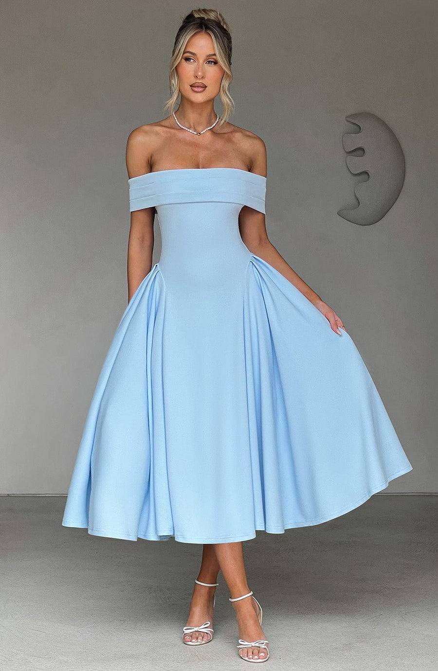 Vestido de verano midi Sophia Azul