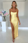 Vestido de verano largo Chloe Lemon