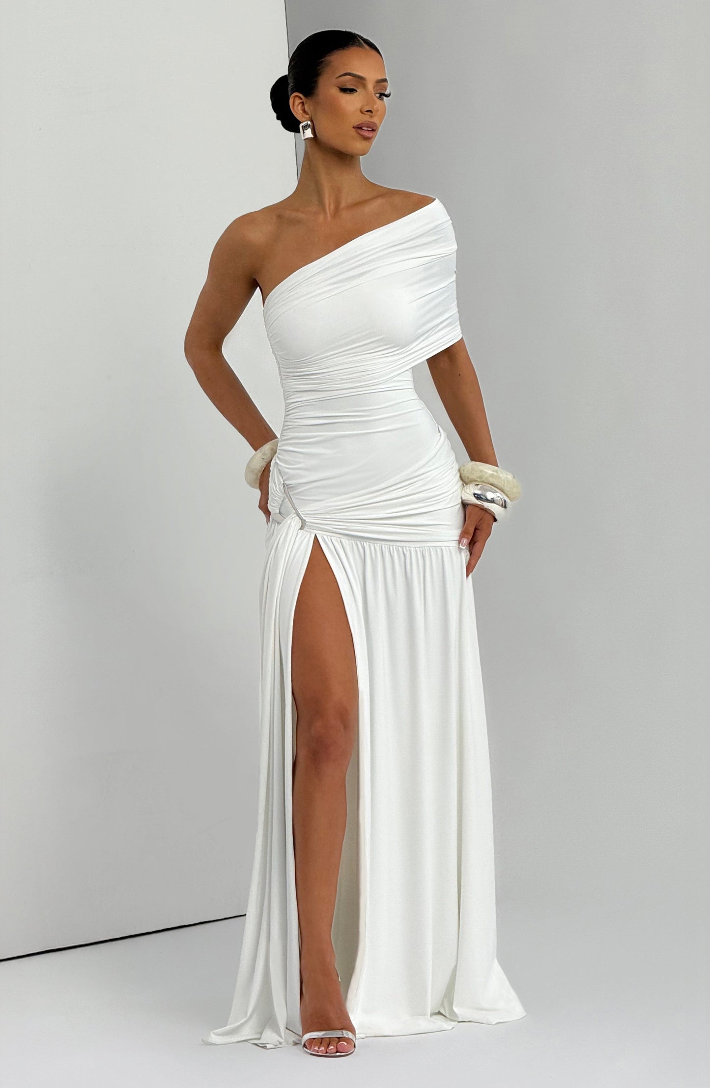 Vestido largo de verano Sophia White