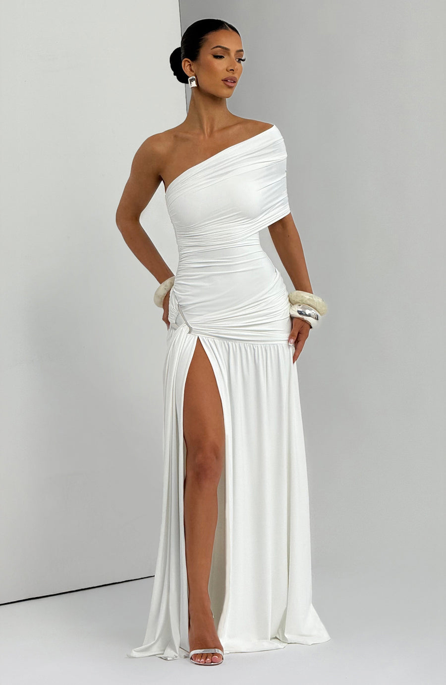 Vestido largo de verano Sophia White