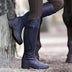 Clara | Botas altas elegantes para mujer - Morado