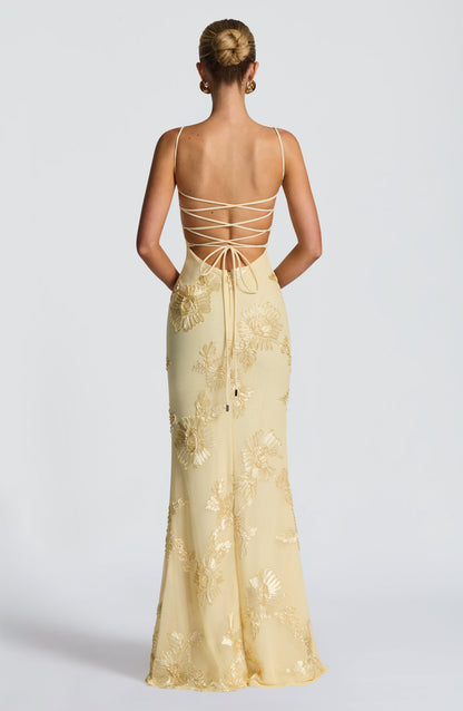 Vestido Maxi de Verano Sophia Lemon