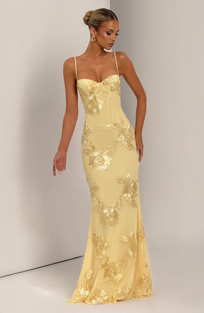 Vestido Maxi de Verano Sophia Lemon