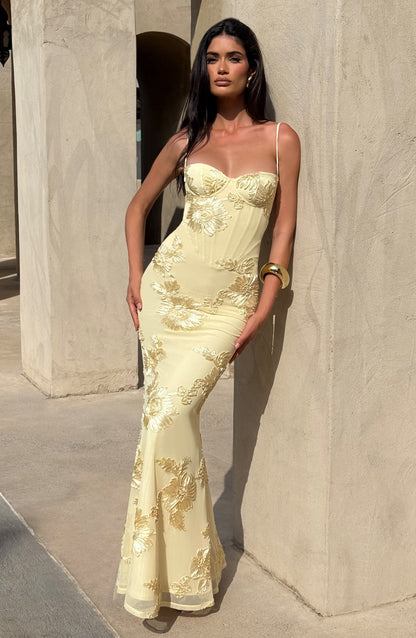 Vestido Maxi de Verano Sophia Lemon