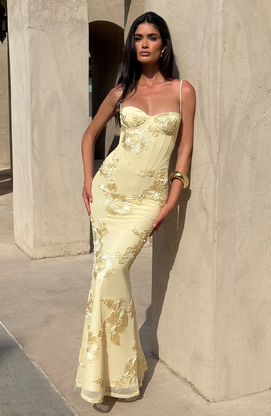 Vestido Maxi de Verano Sophia Lemon