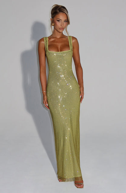 Vestido largo de verano Chloe Olive