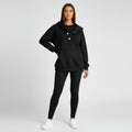 Conjunto de sudadera con capucha y pantalón de chándal para mujer