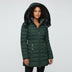 Chaqueta con capucha aislante para mujer - Dark Green