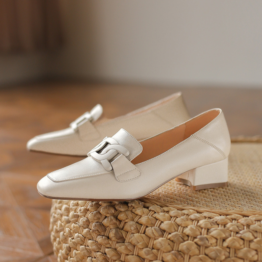 Sophia - Mocasines ortopédicos de cuero confort